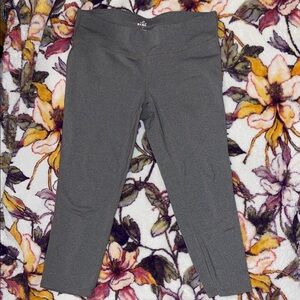Prana cropped leggings gray